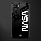 nasa black back phone cover | glass case for vivo y16