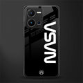 nasa black back phone cover | glass case for vivo y35 4g