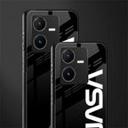 nasa black back phone cover | glass case for vivo y22