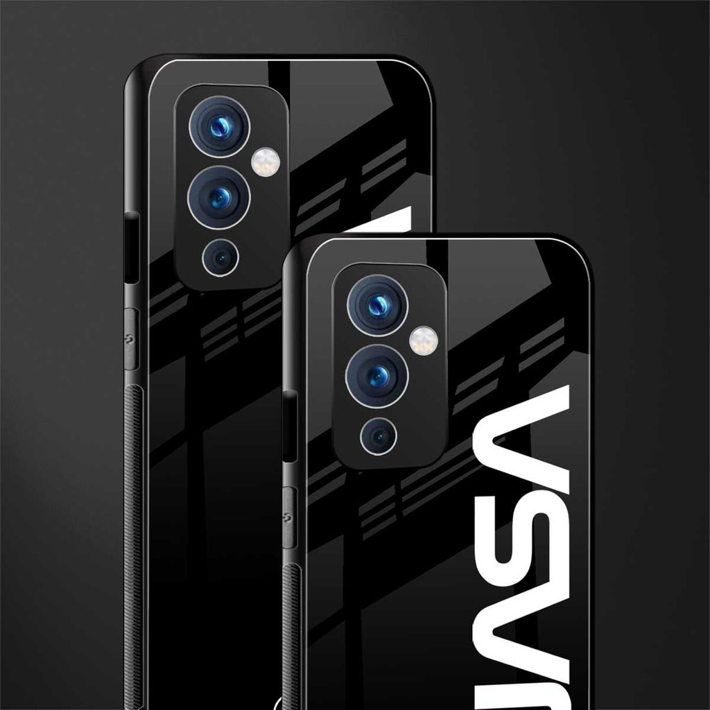 nasa black back phone cover | glass case for oneplus 9