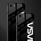 nasa black glass case for iphone 8 image-2