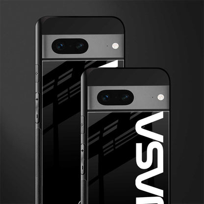 nasa black back phone cover | glass case for google pixel 7