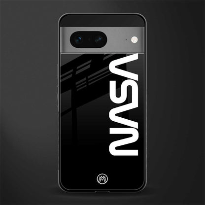 nasa black back phone cover | glass case for google pixel 7