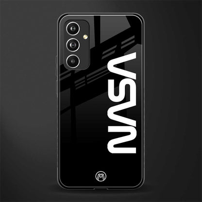 nasa black back phone cover | glass case for samsung galaxy a54 5g