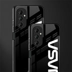 nasa black back phone cover | glass case for samsung galaxy a14 5g