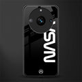 nasa black back phone cover | glass case for realme 11 pro 5g