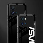 nasa black back phone cover | glass case for iQOO 9 Pro