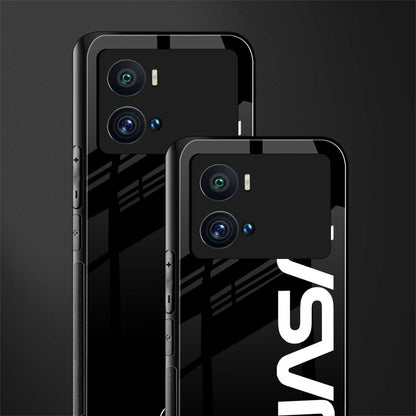 nasa black back phone cover | glass case for iQOO 9 Pro