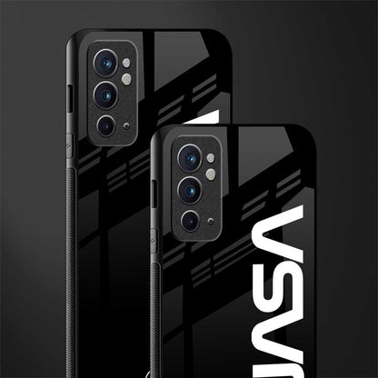 nasa black glass case for oneplus 9rt image-2