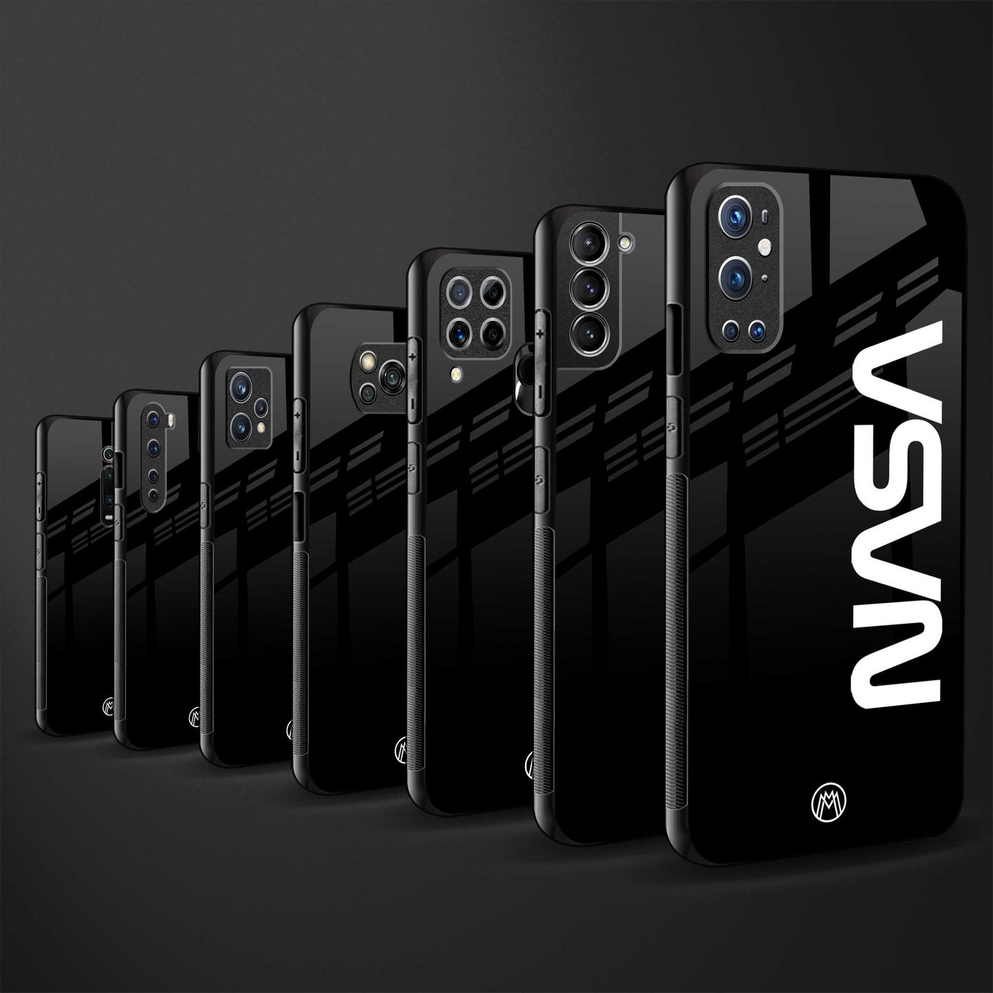 nasa black glass case for vivo v19 image-3