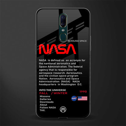 nasa project glass case for oppo f11 image