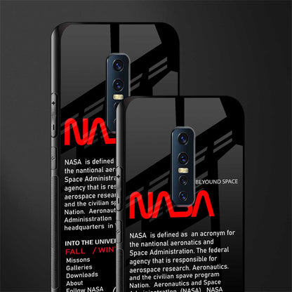 nasa project glass case for vivo v17 pro image-2