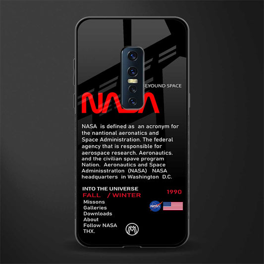 nasa project glass case for vivo v17 pro image