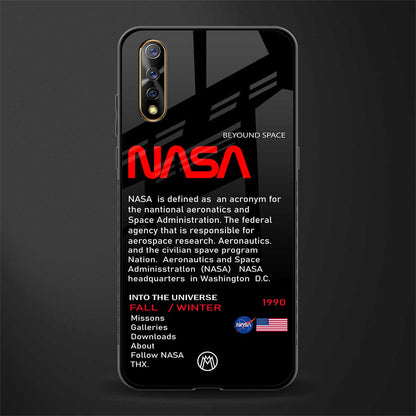 nasa project glass case for vivo s1 image