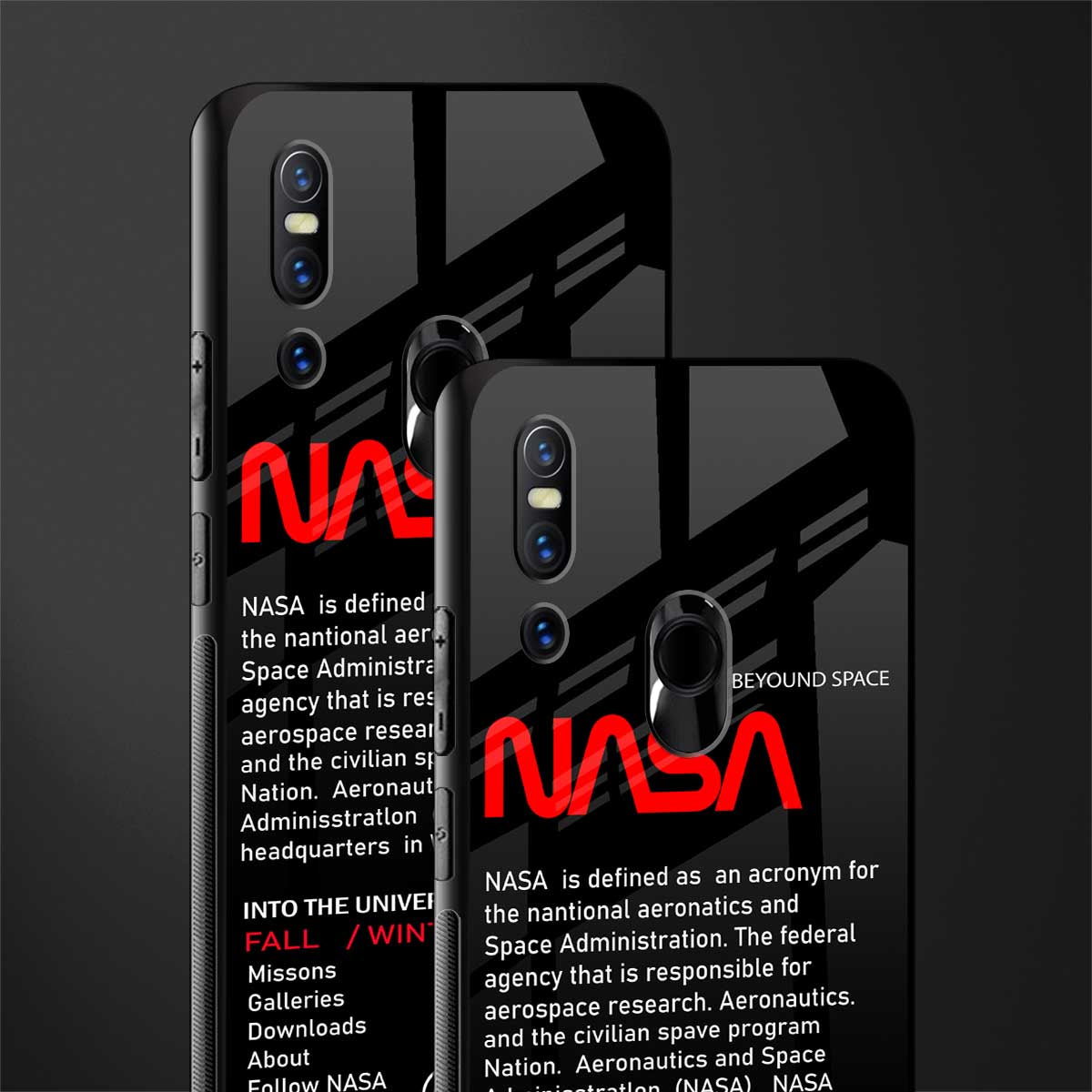 nasa project glass case for vivo v15 image-2