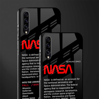 nasa project glass case for samsung galaxy a50 image-2