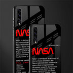 nasa project glass case for samsung galaxy a30s image-2