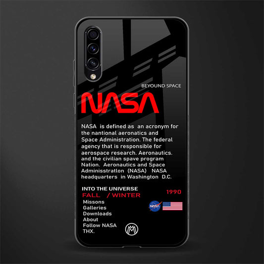 nasa project glass case for samsung galaxy a50 image