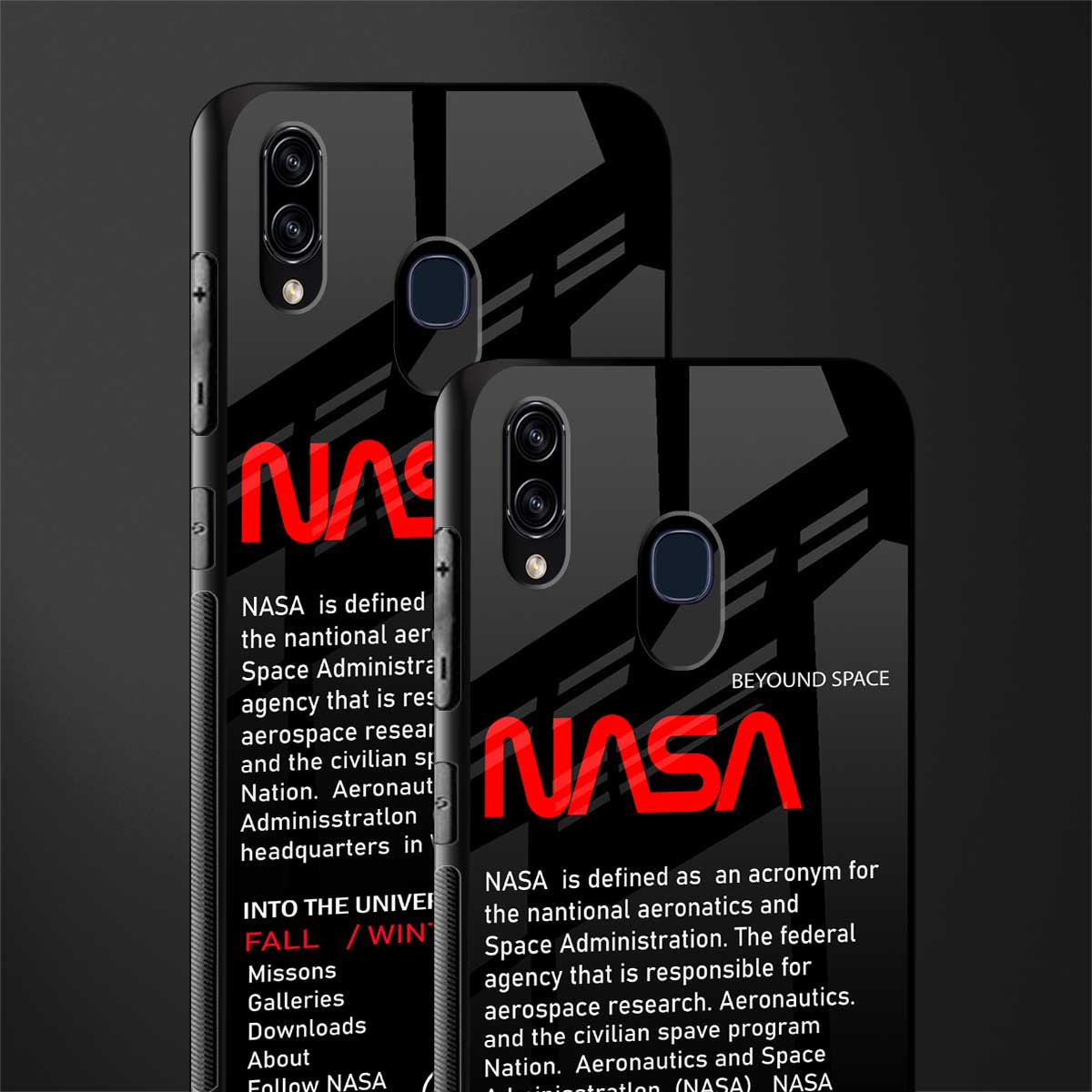 nasa project glass case for samsung galaxy a20 image-2