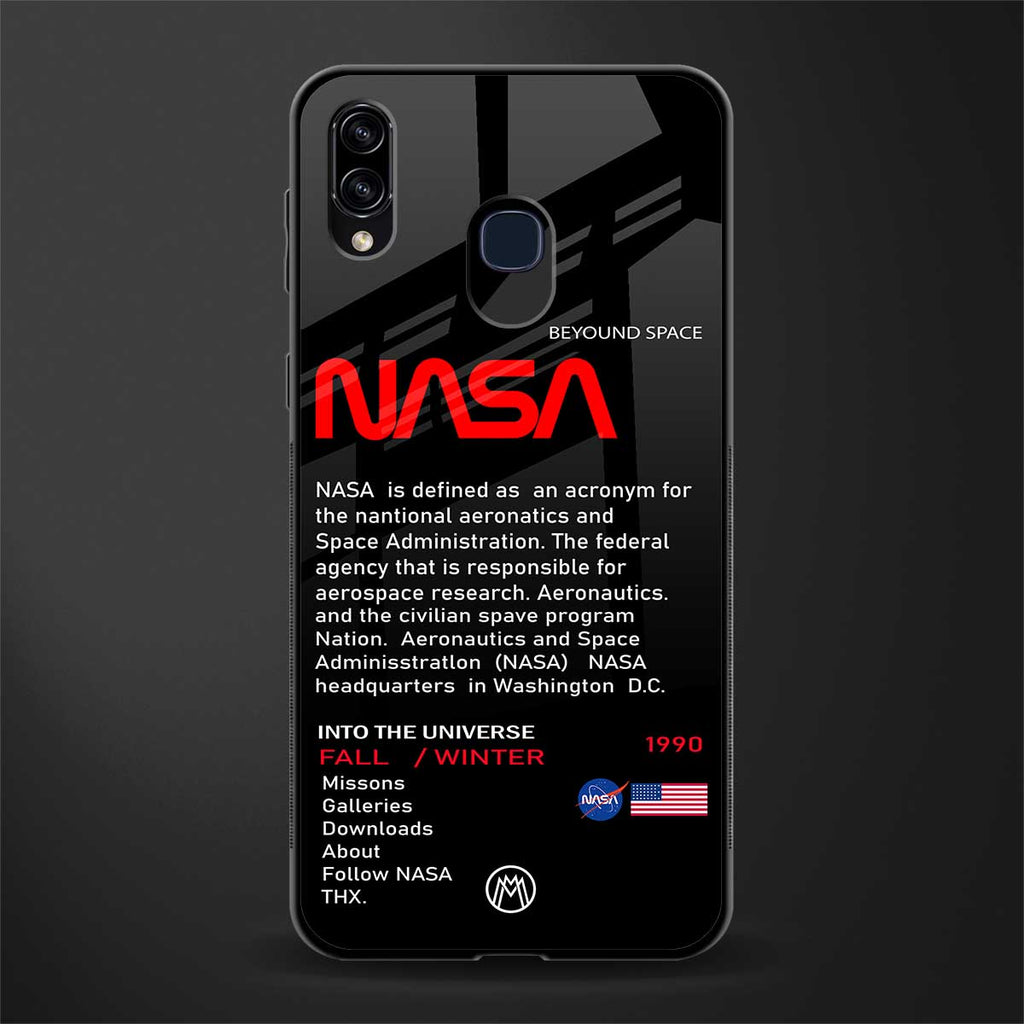 nasa project glass case for samsung galaxy m10s image