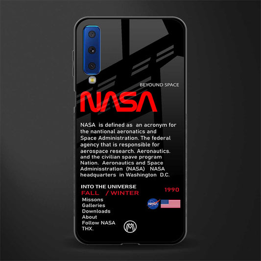 nasa project glass case for samsung galaxy a7 2018 image