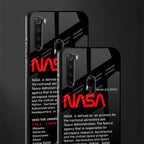 nasa project glass case for redmi note 8 image-2