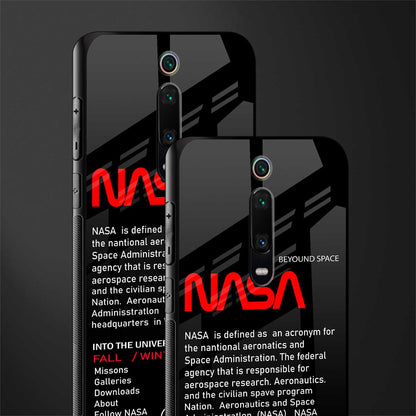 nasa project glass case for redmi k20 image-2
