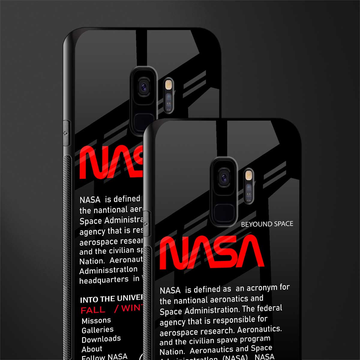 nasa project glass case for samsung galaxy s9 image-2