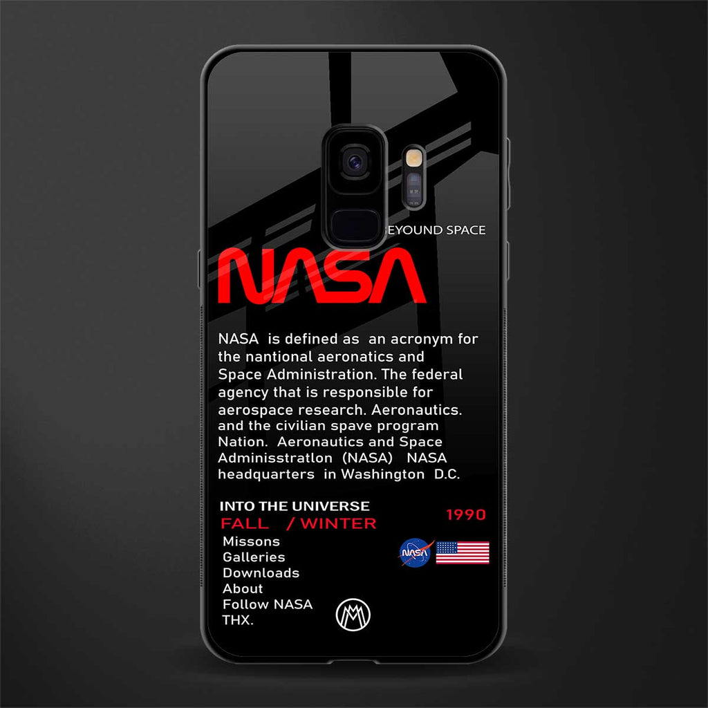 nasa project glass case for samsung galaxy s9 image