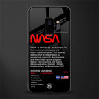 nasa project glass case for samsung galaxy s9 image