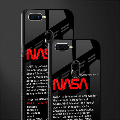 nasa project glass case for oppo a5s image-2