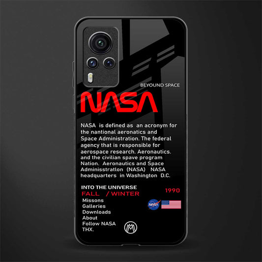 nasa project glass case for vivo x60 pro image