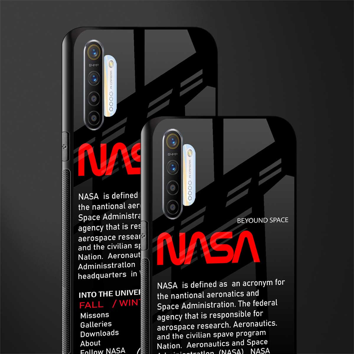 nasa project glass case for realme xt image-2