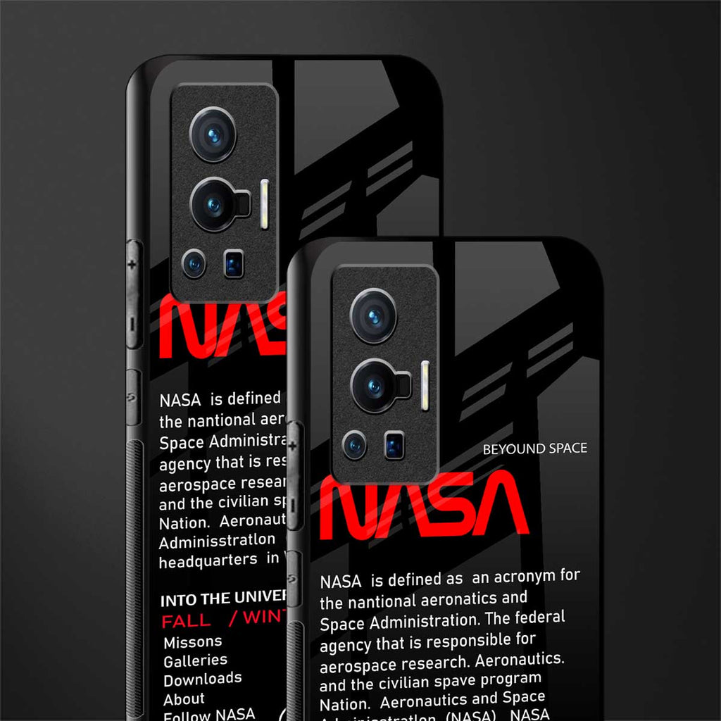 nasa project glass case for vivo x70 pro image-2