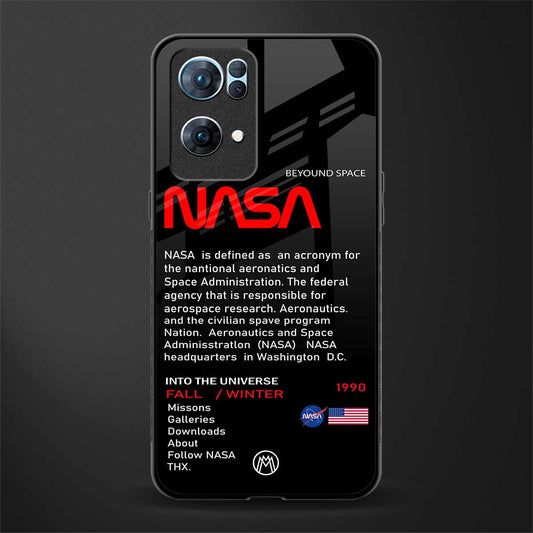 nasa project glass case for oppo reno7 pro 5g image