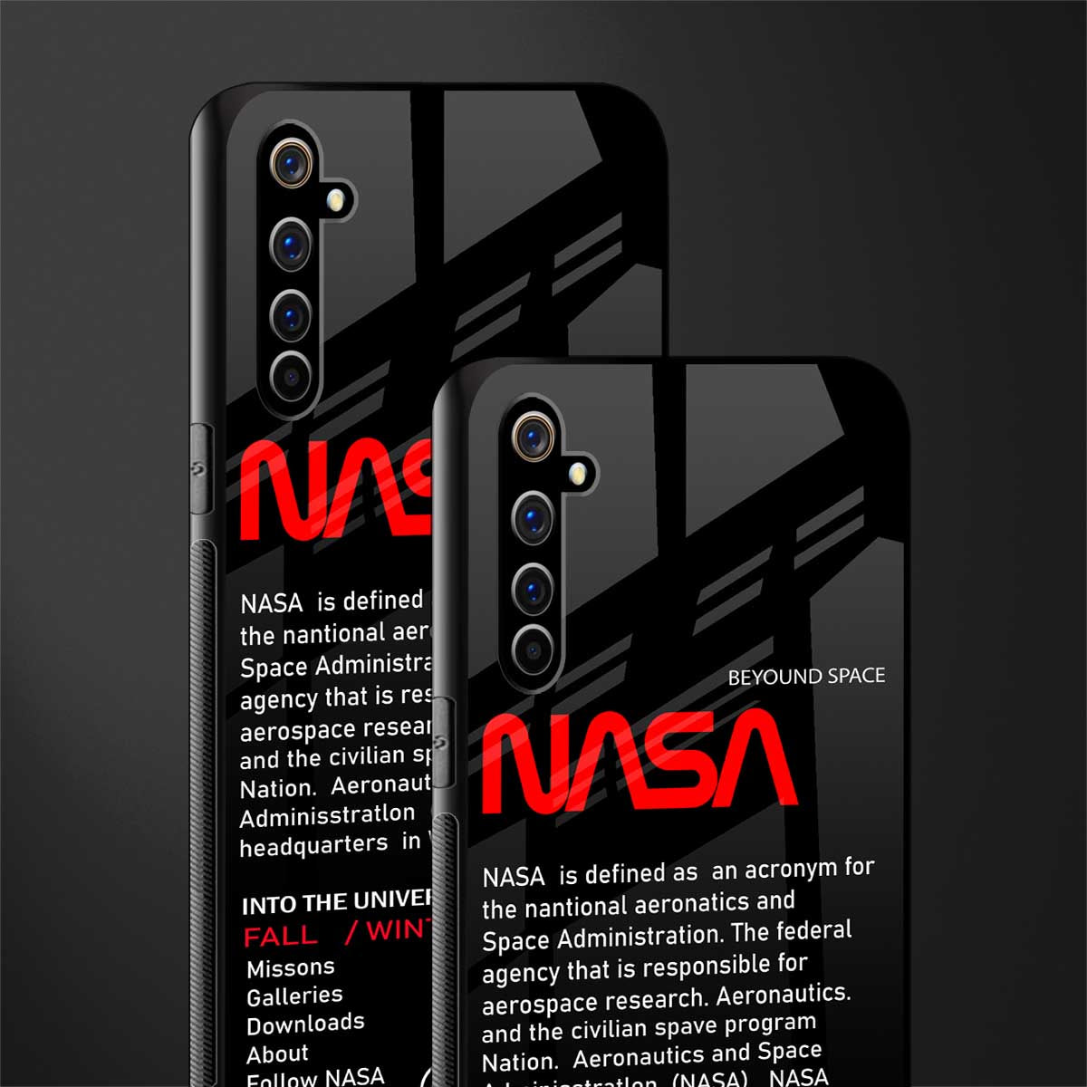 nasa project glass case for realme x50 pro image-2