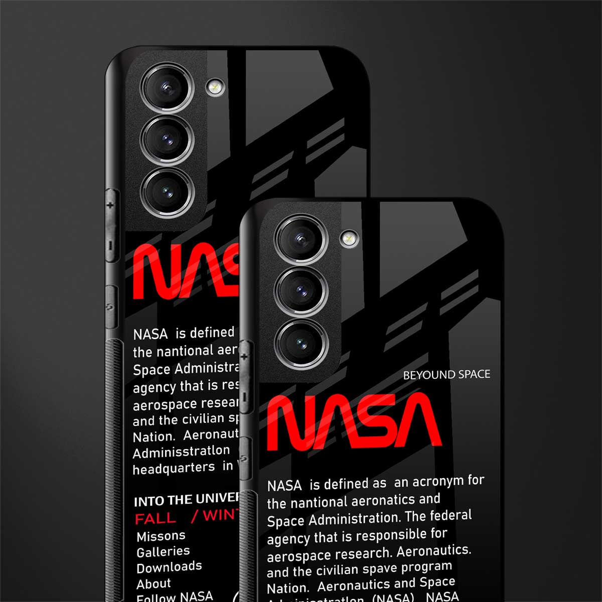 nasa project glass case for samsung galaxy s21 plus image-2