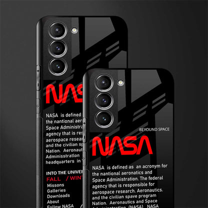 nasa project glass case for samsung galaxy s21 plus image-2