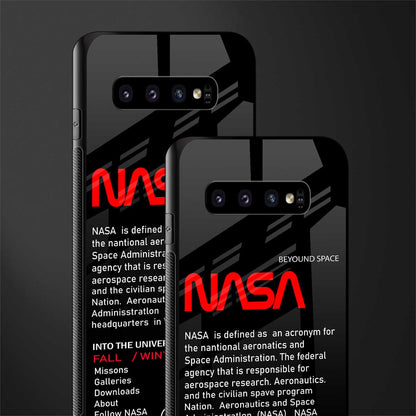 nasa project glass case for samsung galaxy s10 plus image-2