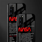 nasa project glass case for samsung galaxy s20 image-2