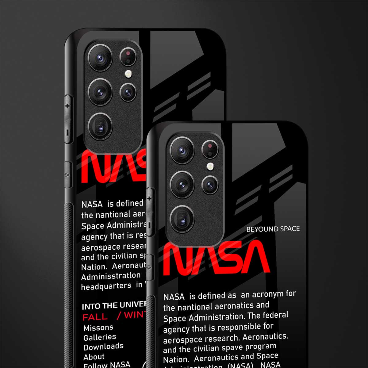 nasa project glass case for samsung galaxy s22 ultra 5g image-2