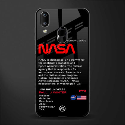 nasa project glass case for vivo y95 image