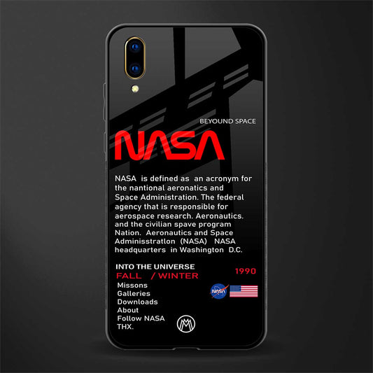 nasa project glass case for vivo v11 pro image