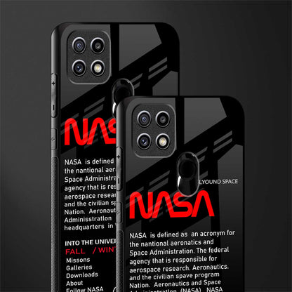 nasa project glass case for oppo a15 image-2
