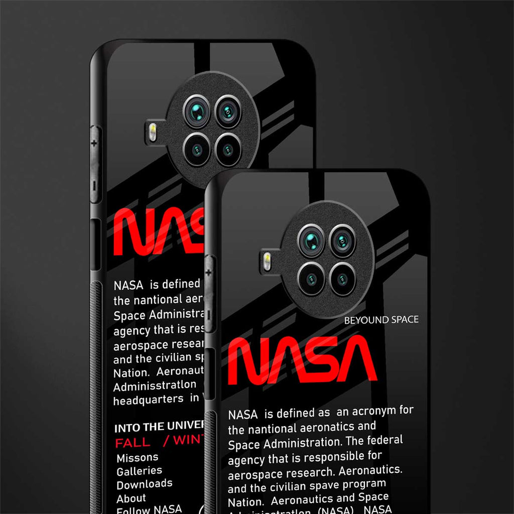 nasa project glass case for mi 10i image-2