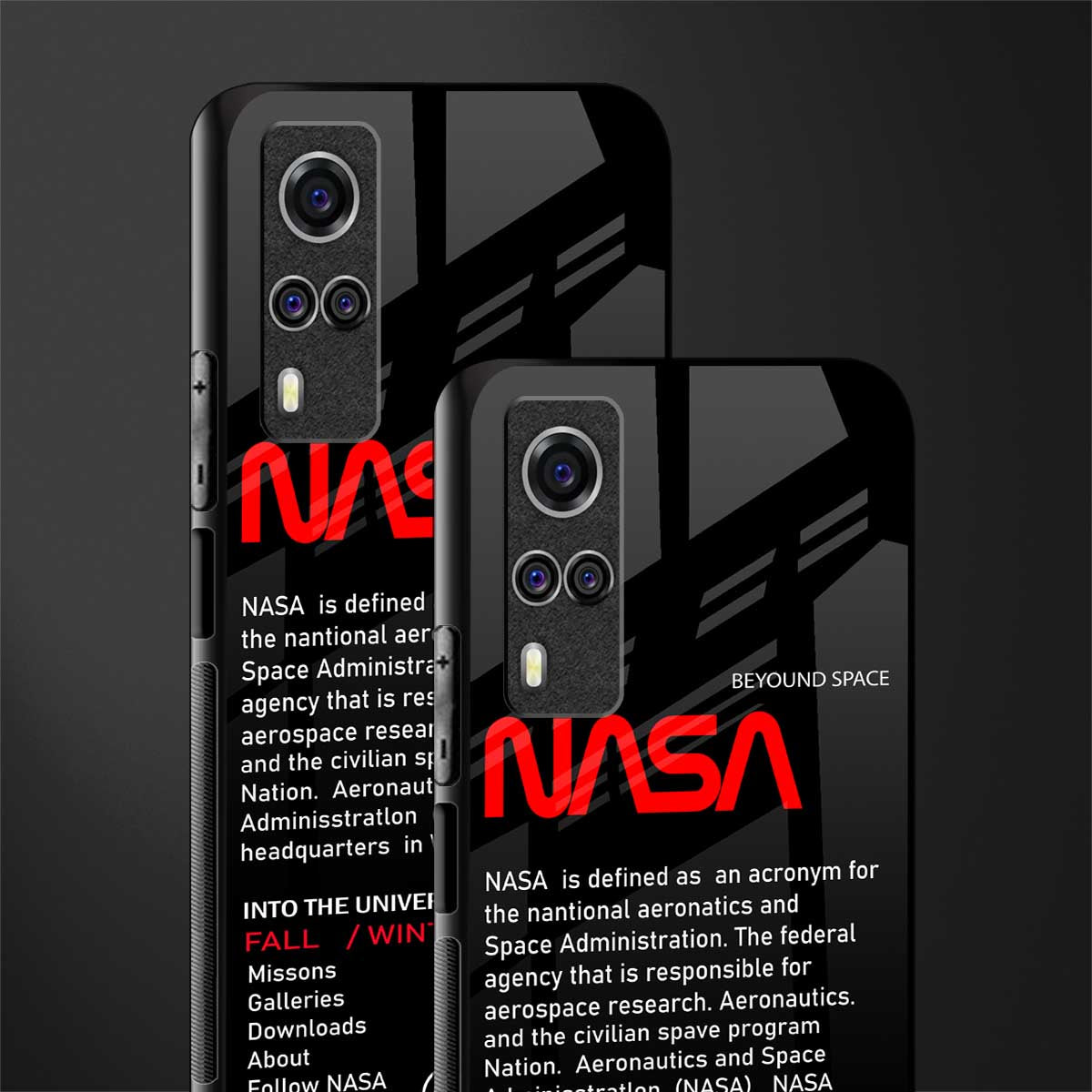 nasa project glass case for vivo y51a image-2