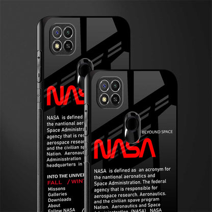 nasa project glass case for poco c31 image-2