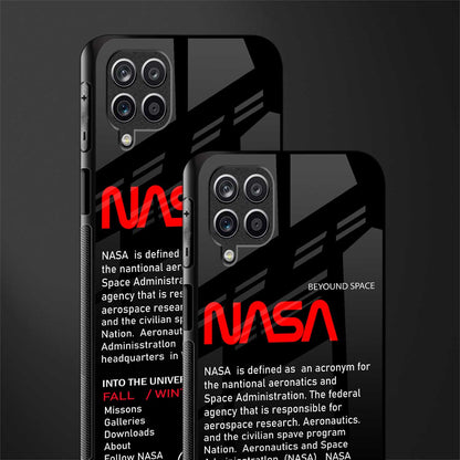 nasa project glass case for samsung galaxy m12 image-2