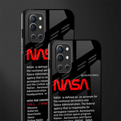 nasa project glass case for oneplus 9r image-2