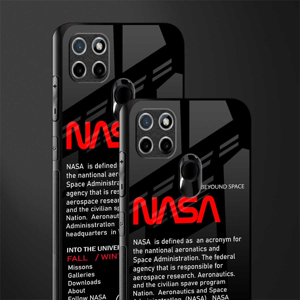 nasa project glass case for realme c21 image-2